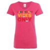 Women’s Glitter V-Neck T-Shirt Thumbnail